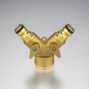 דרך שלושה הכדור שסתום פליז גז נוזלי מחבר